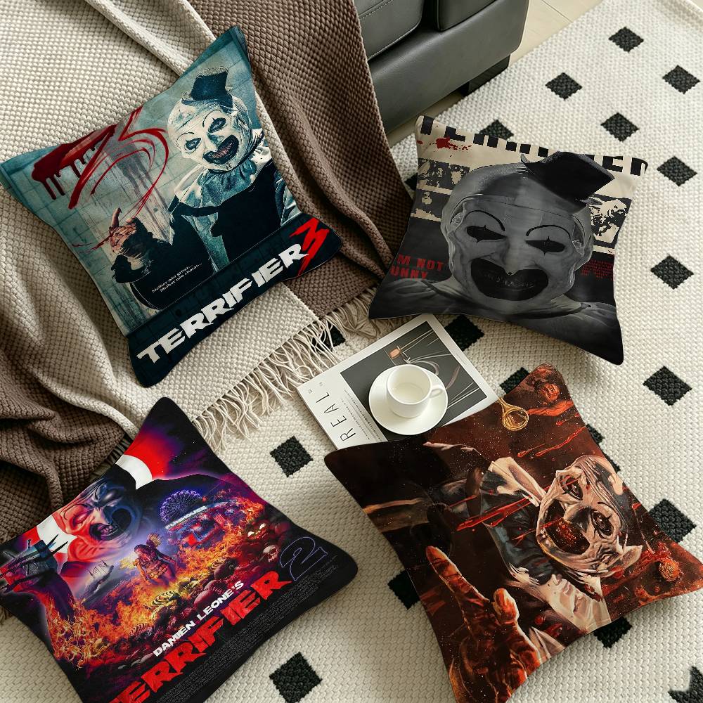 Home.Textiles Cushion - Horror Movie Terrifiers Pillow Cover for