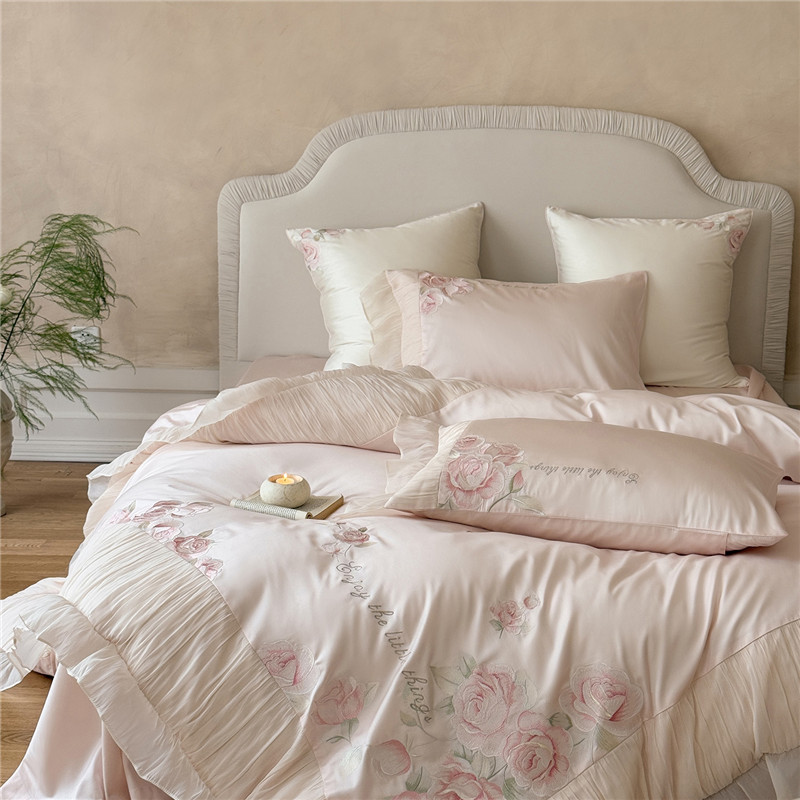 Home Textiles Premium - Premium 1000TC Egyptian Cotton Princess Lace