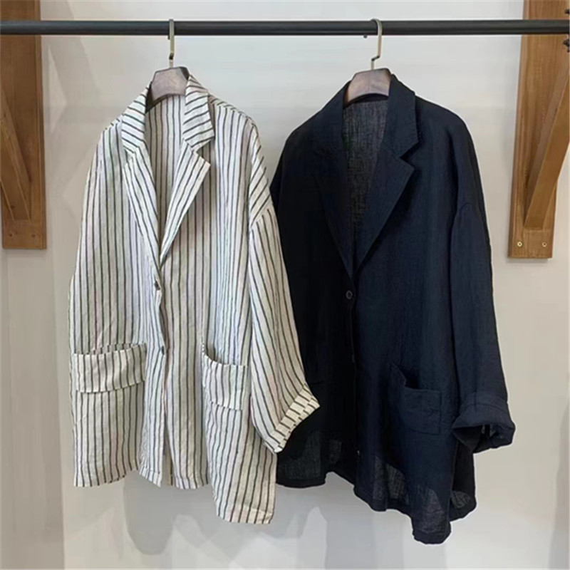 Home Textiles Store - SuperAen Retro Striped Elegant Cotton and