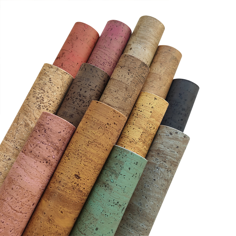Home Textiles Portugal - Colored Portugal Cork Fabric Faux Leather