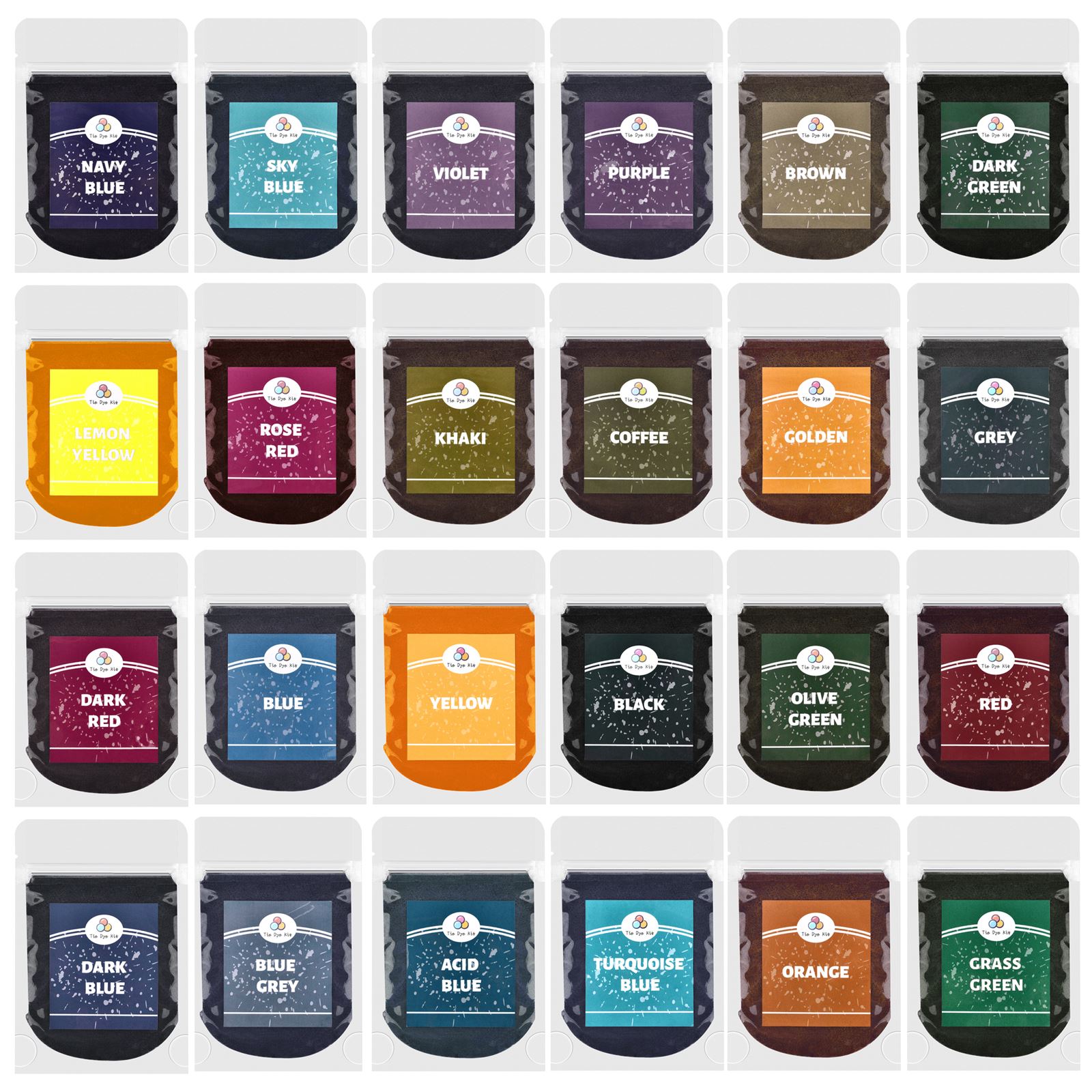 Home Textiles Store - 20g 24 Colors Fabric Dye Clothing