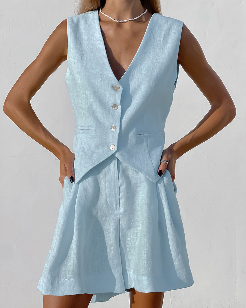 2025 New Suit Vest + Shorts Se - огляд і ціна Home Textiles Store