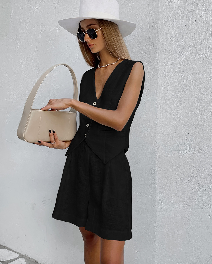 2025 New Suit Vest + Shorts Se - огляд і ціна Home Textiles Store