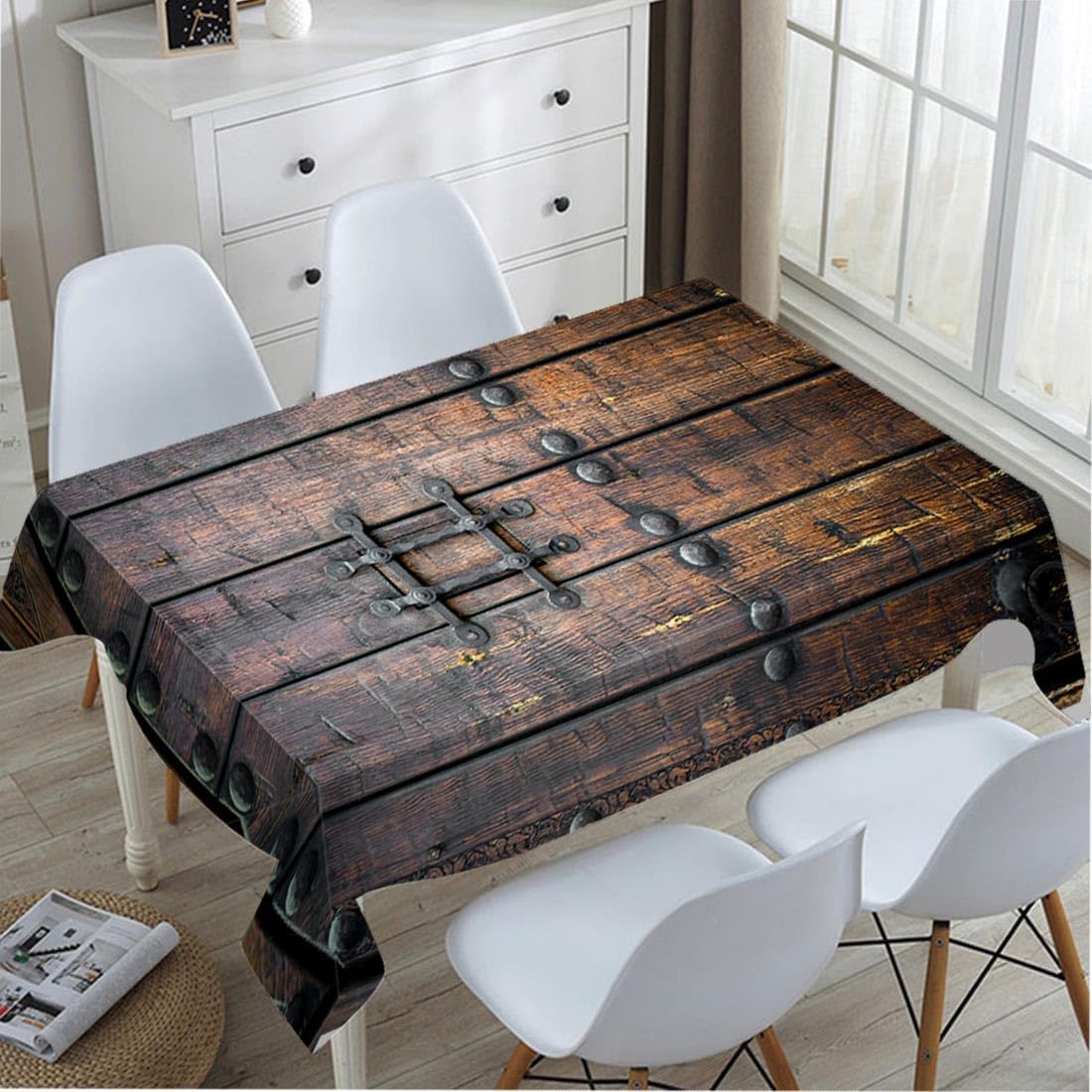 Medieval Ancient Wooden Door T - огляд і ціна Home Textiles Premium