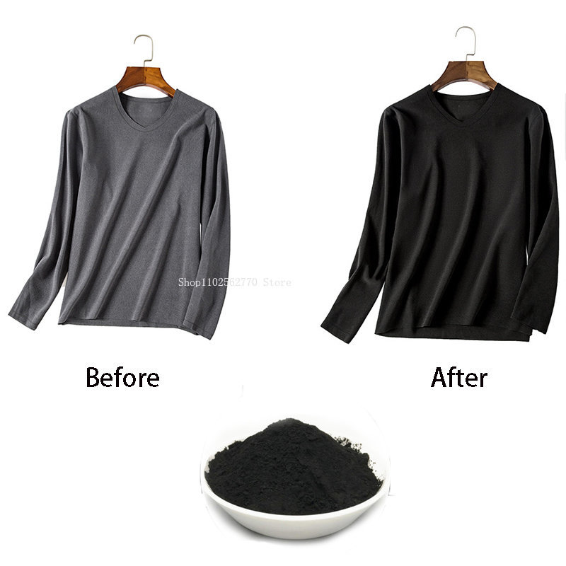 50g Black Fabric Dye Clothing  - огляд і ціна Home Textiles Store