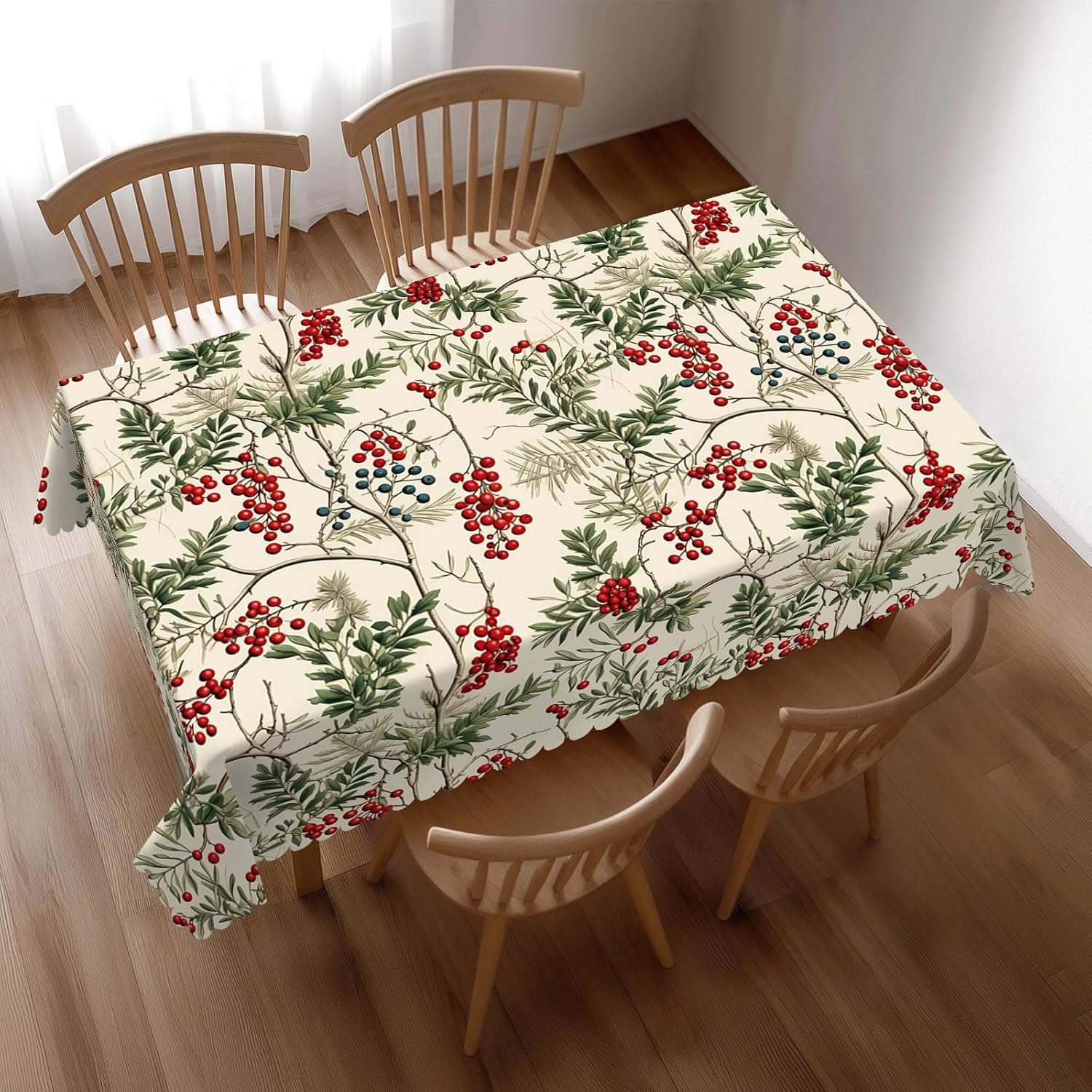 Watercolor Holly Berry Christm - огляд і ціна Home Textiles Premium