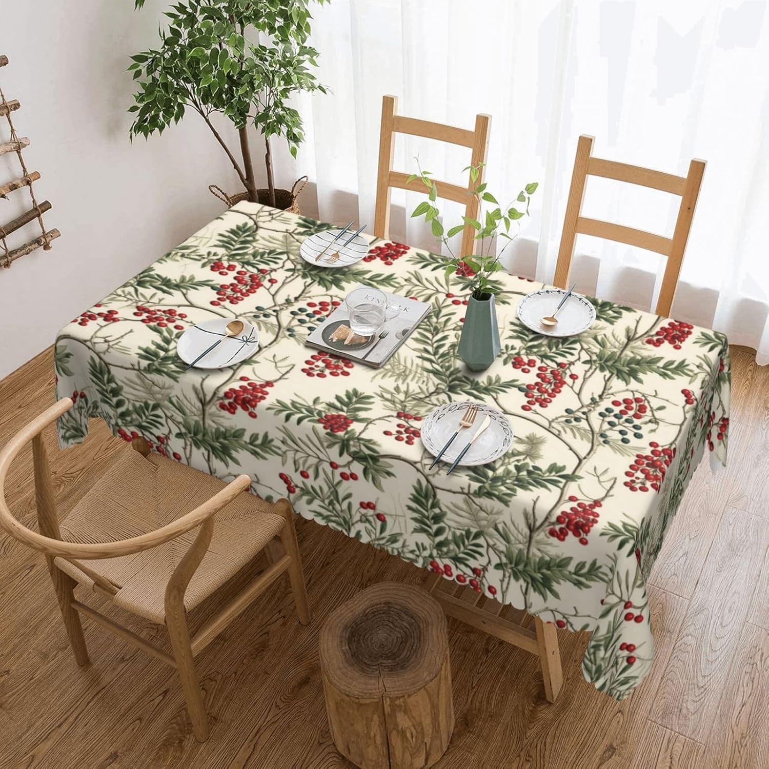 Watercolor Holly Berry Christm - огляд і ціна Home Textiles Premium