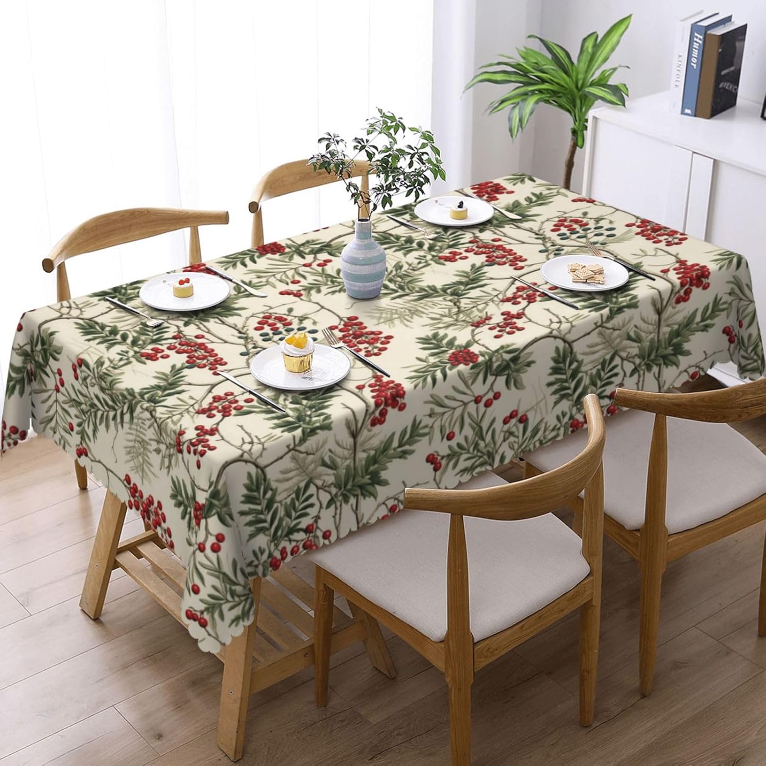 Watercolor Holly Berry Christm - огляд і ціна Home Textiles Premium