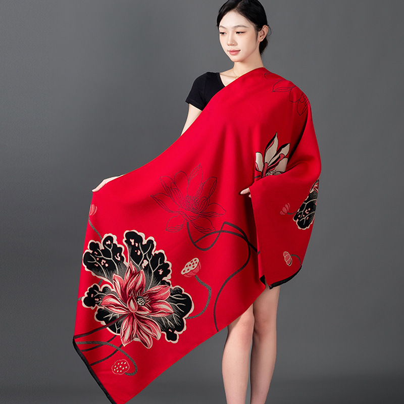 Women Winter Shawl Cashmere Sc - огляд і ціна Home Textiles Blanket