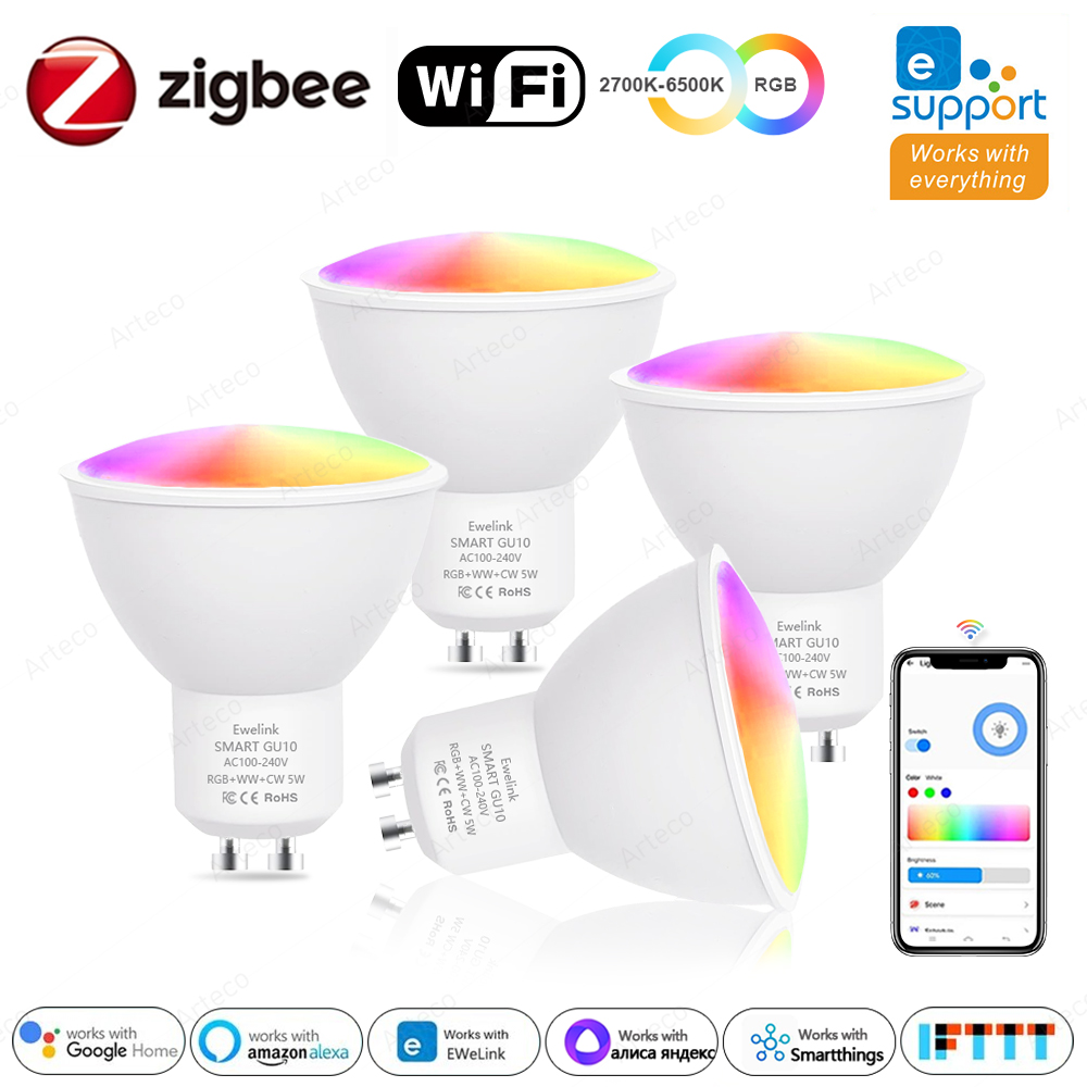 Ewelink GU10 Zigbee LED Bulbs  - огляд і ціна Philips Bulb Hue