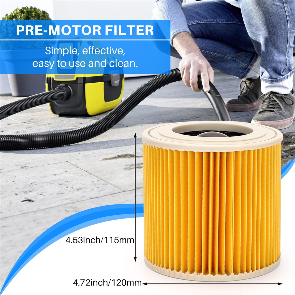 YDSC 2 Pcs Cartridge Filter fo - огляд і ціна P & C Home Textiles Usa