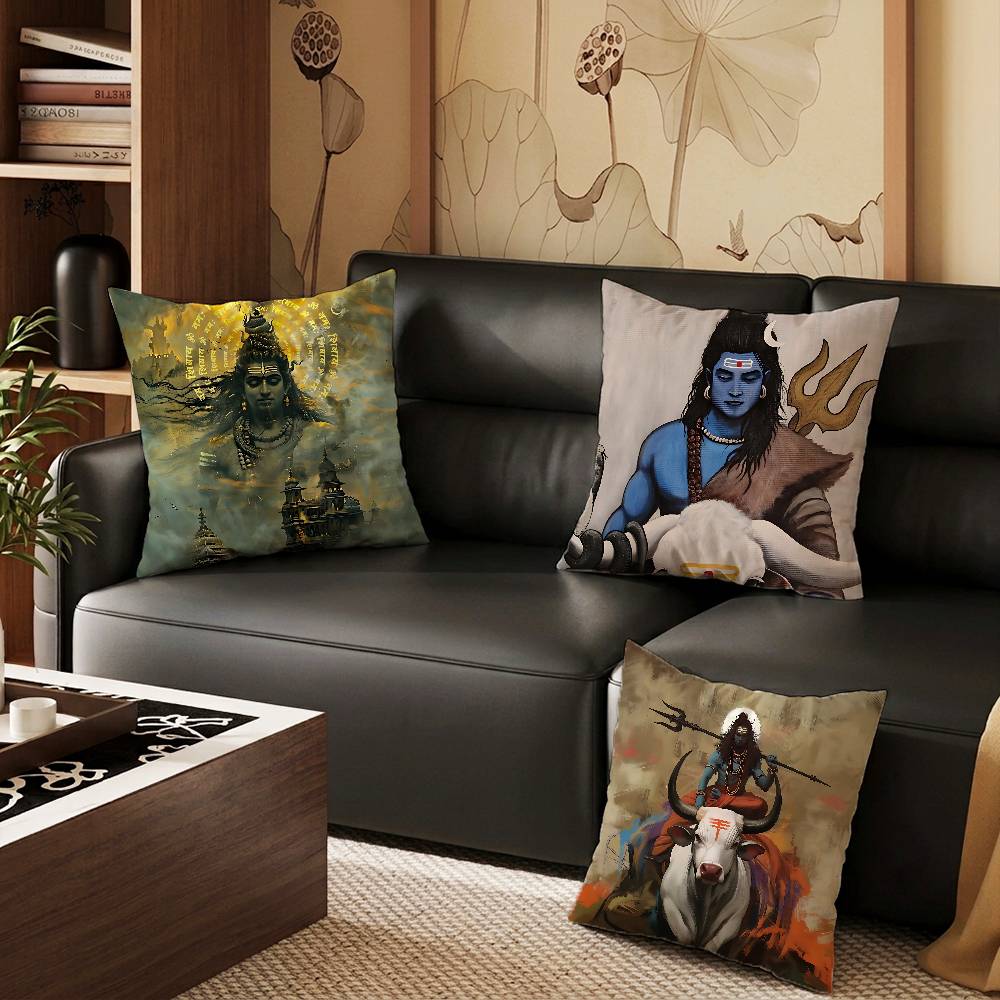 India Art Lord Shivasjpg pillo - огляд і ціна Home Textiles India