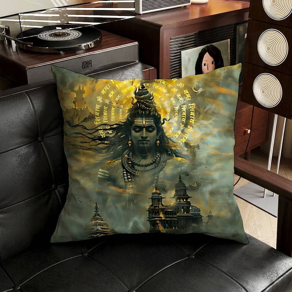 India Art Lord Shivasjpg pillo - огляд і ціна Home Textiles India
