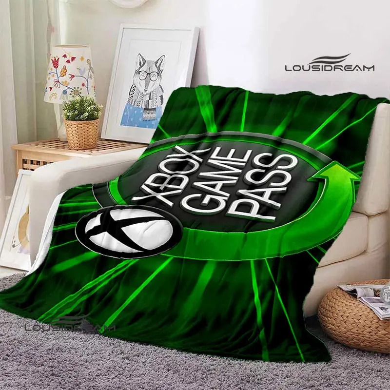 Xbox Logo Fleece Blanket Soft  - огляд і ціна Home Textiles Logo