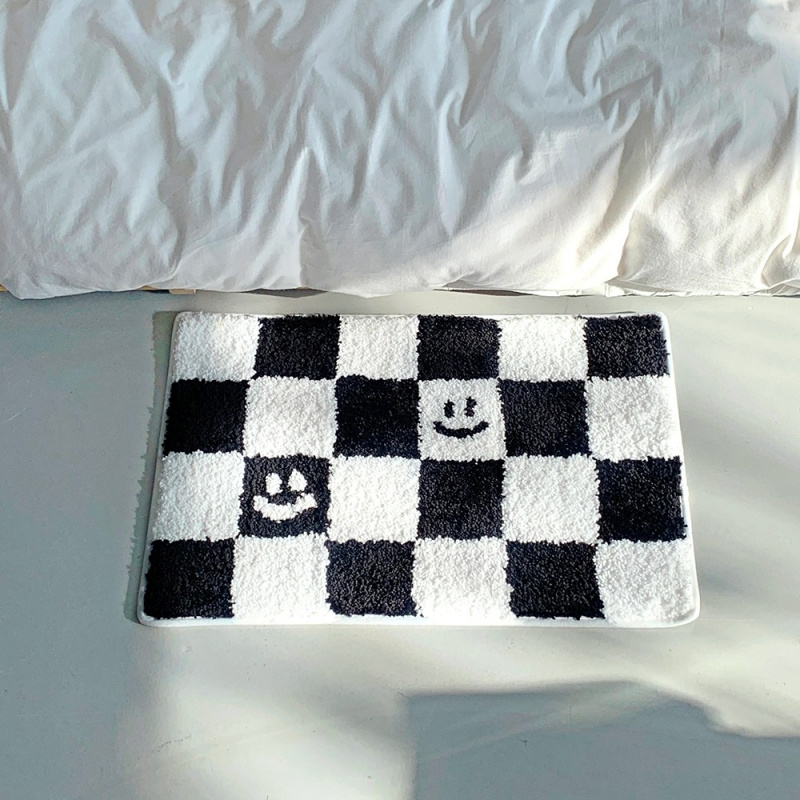 VIKAMA Checkerboard Print Door - огляд і ціна Home Textiles Plaid