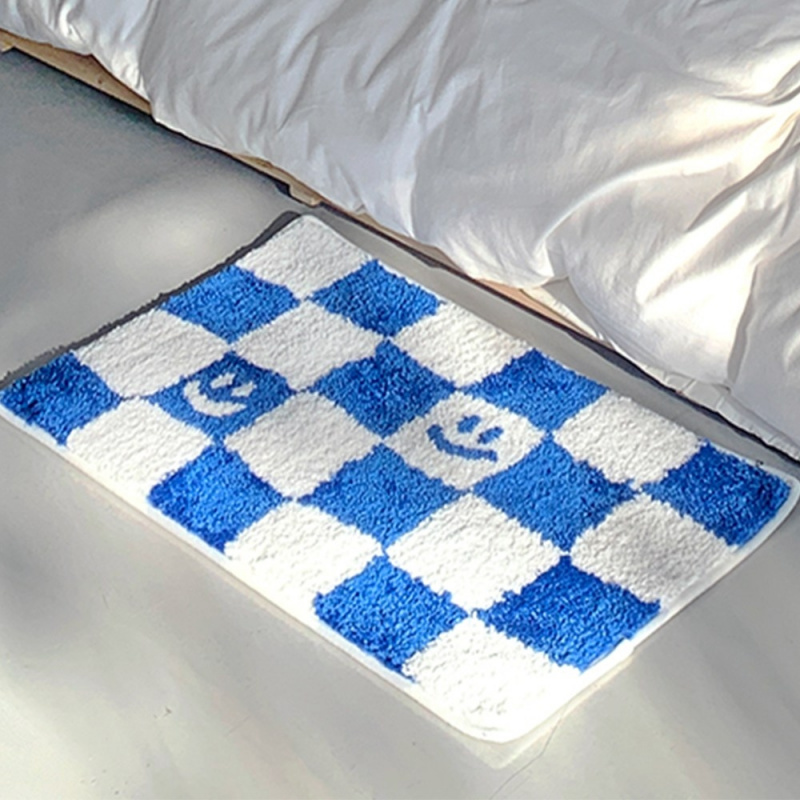 VIKAMA Checkerboard Print Door - огляд і ціна Home Textiles Plaid
