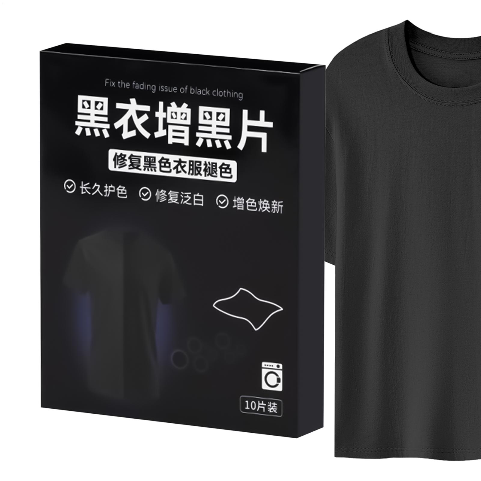 10Pcs Black Fabric Dye Tablet  - огляд і ціна Home Textiles Store