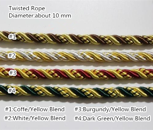 4 Colors Twisted Rope Three St - огляд і ціна Home.Textiles Cushion
