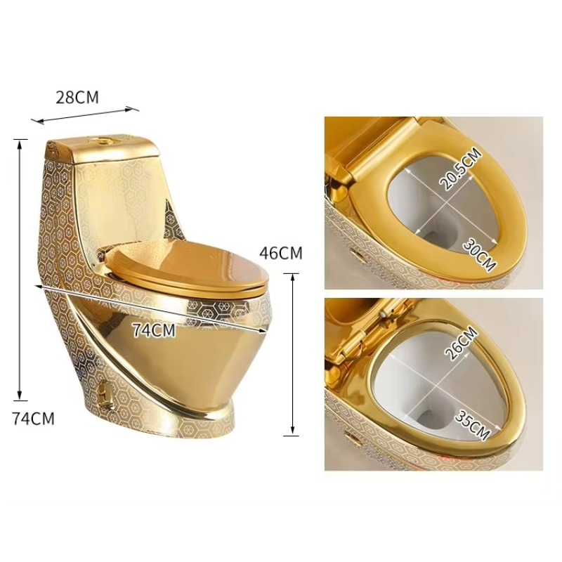 Gold Electroplated Luxury Toil - огляд і ціна P & C Home Textiles Usa