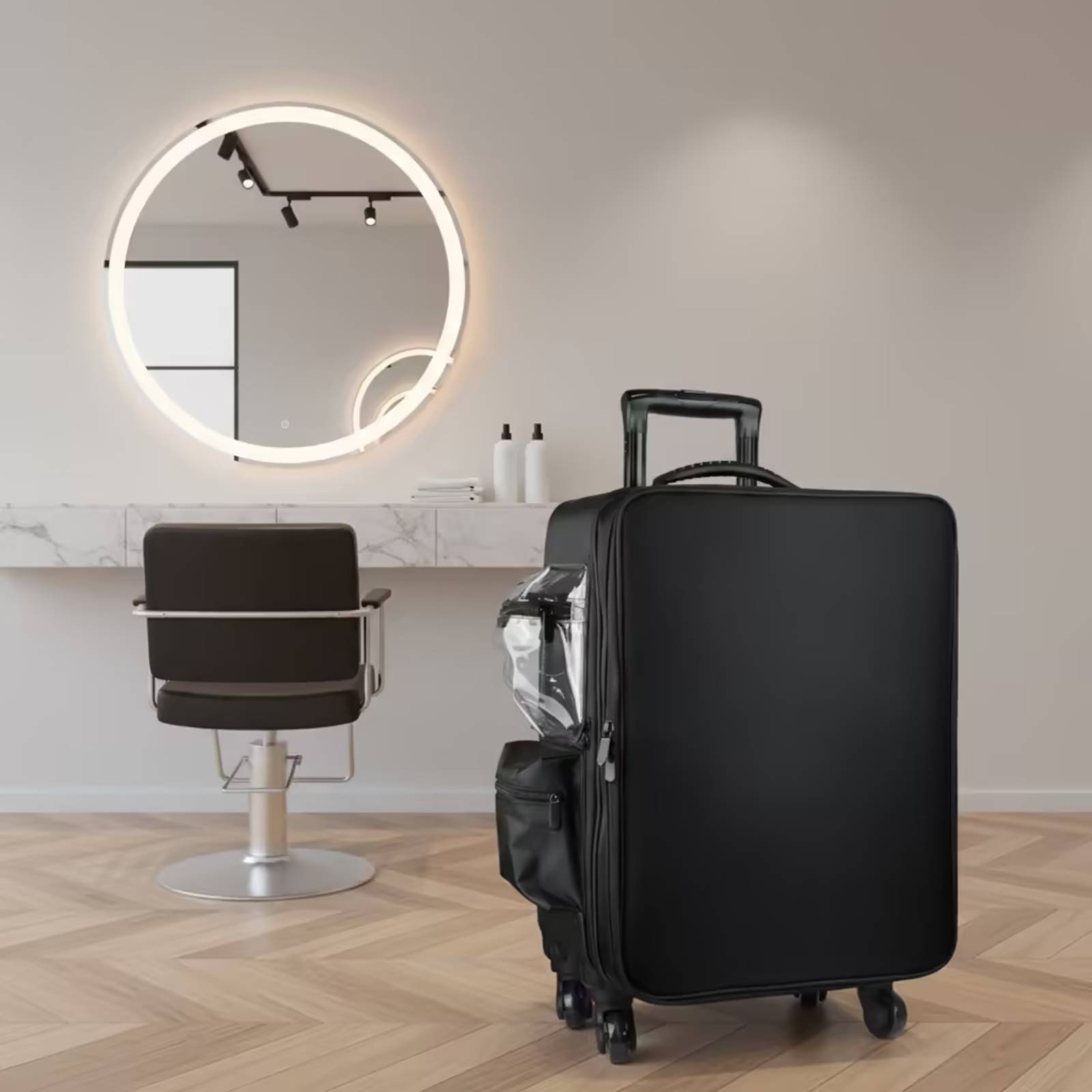 Makeup Case with Rotating Whee - огляд і ціна P & C Home Textiles Usa