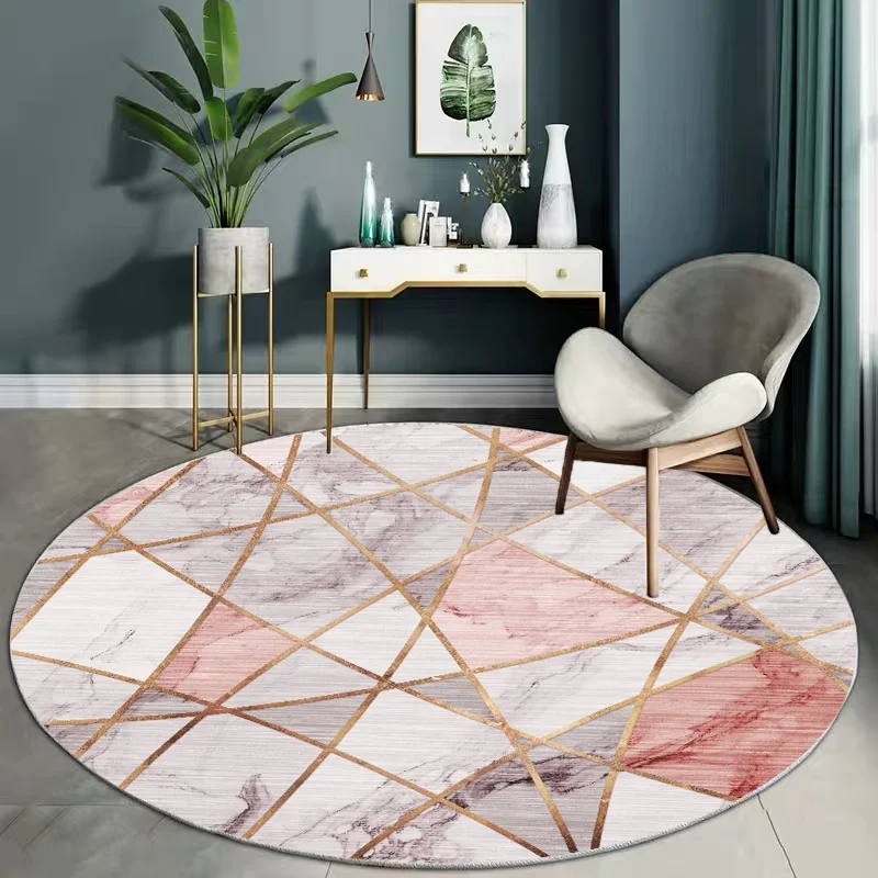 ~O~Light Luxury Round Floor Ma - огляд і ціна Home Textiles Online