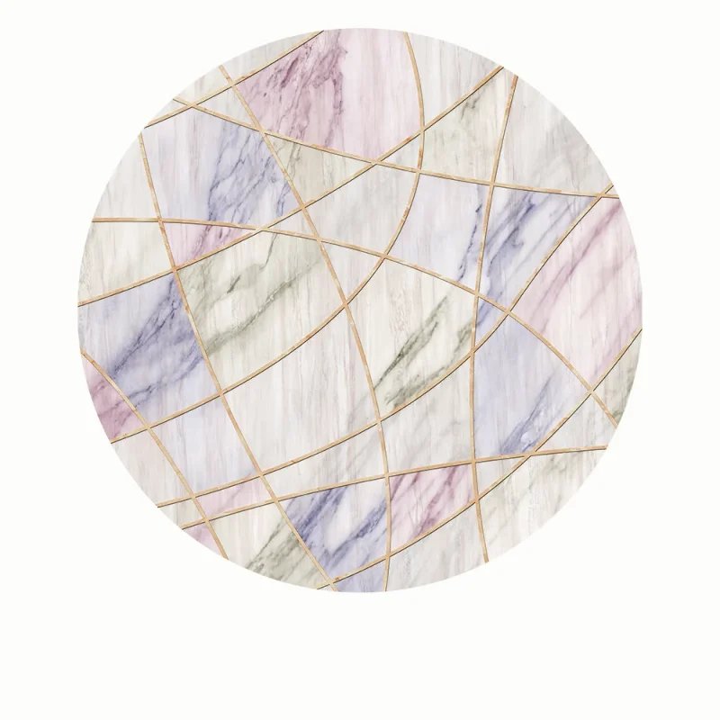 ~O~Light Luxury Round Floor Ma - огляд і ціна Home Textiles Online