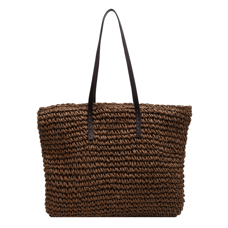Straw Woven Tote Bags Casual L - огляд і ціна Home Textiles Store
