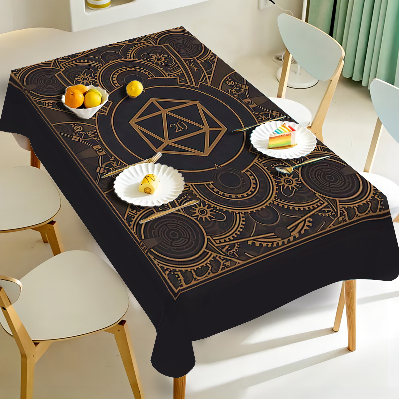 Steampunk Black Golden Gear Pa - огляд і ціна Home Textile