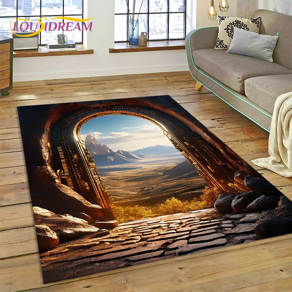 Illusion God's Temple Door Gat - огляд і ціна Home Textiles Online