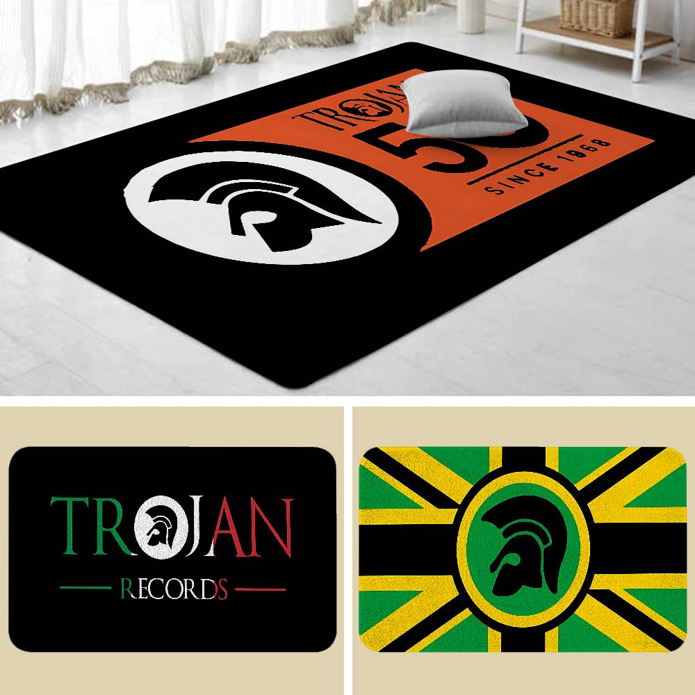 Trojans-Records-logo Floor Mat - огляд і ціна Home Textiles Logo