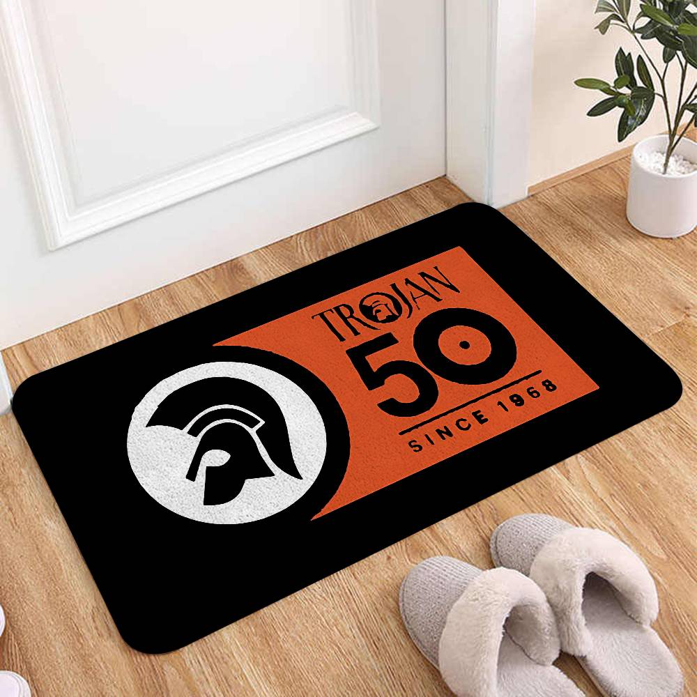 Trojans-Records-logo Floor Mat - огляд і ціна Home Textiles Logo