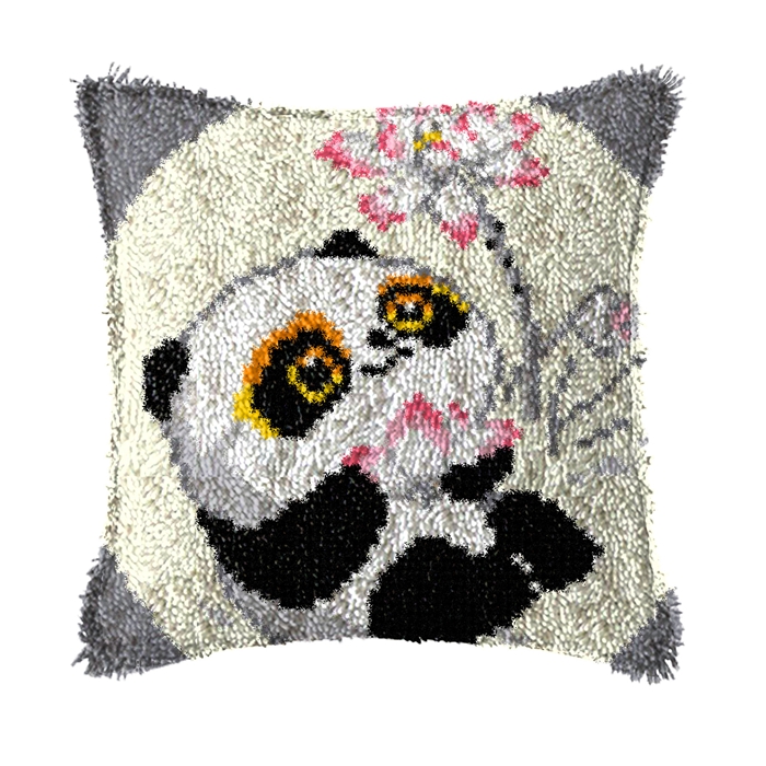 DIY Cute Animal Latch Hook Kit - огляд і ціна Home.Textiles Cushion