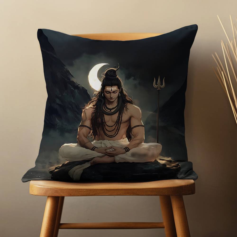 India Art Lord Shivasjpg Pillo - огляд і ціна Home Textiles India