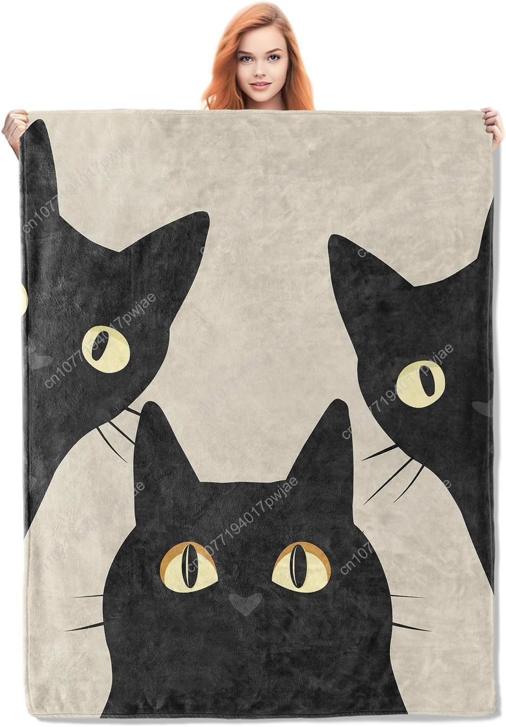 Funny Cat Blanket Gifts for Wo - огляд і ціна Home Textiles Blanket