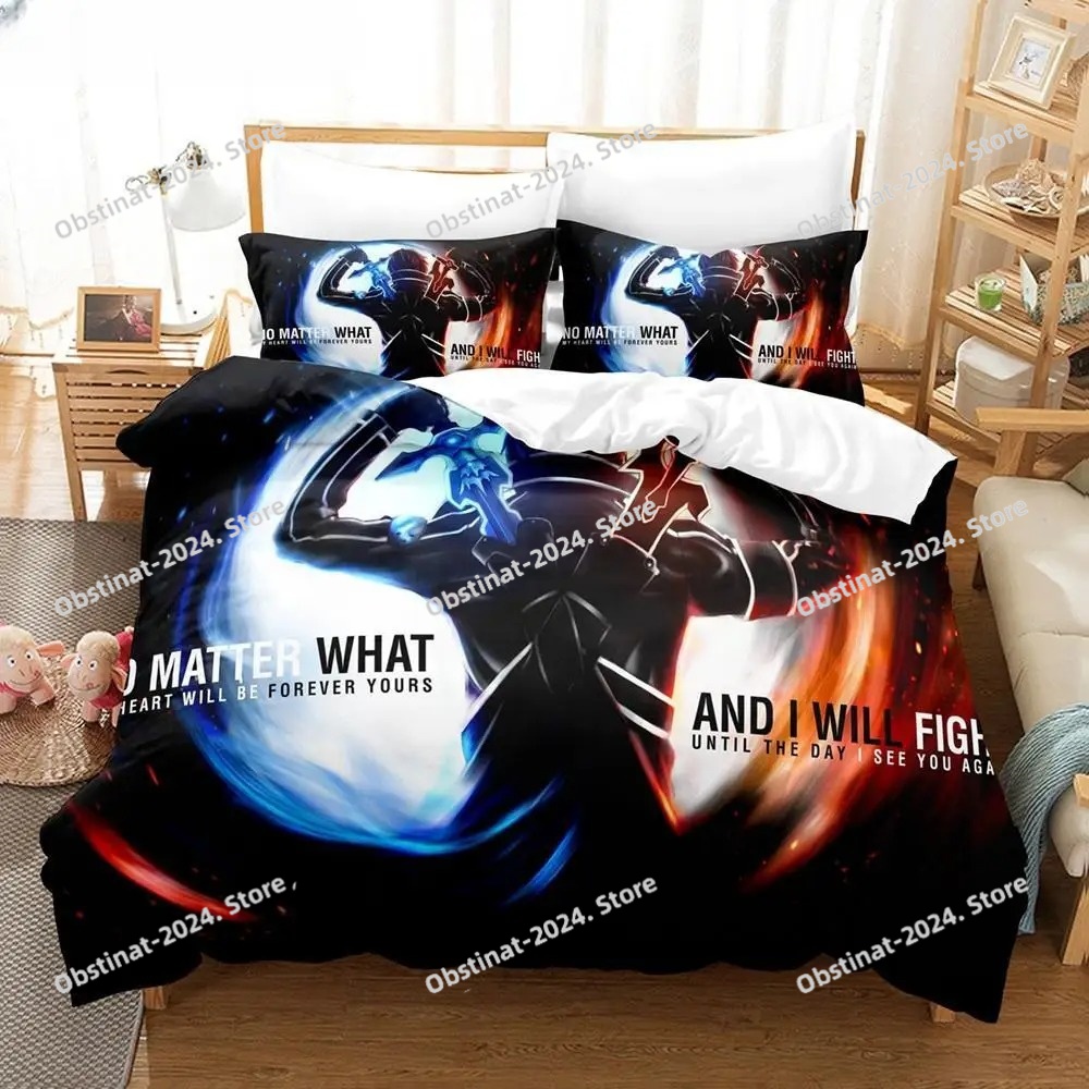 Anime Sword Art Online Bedding - огляд і ціна Home Textiles Online