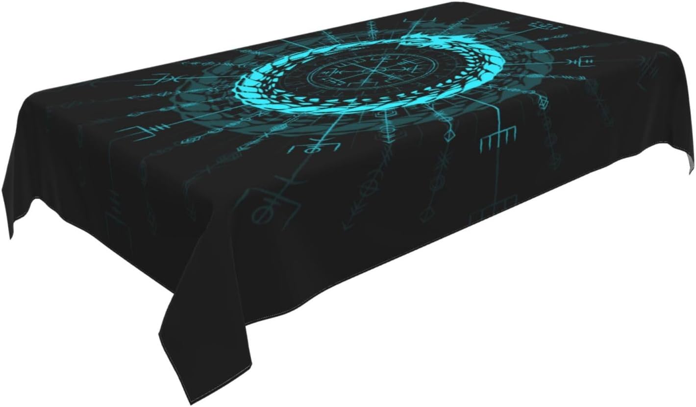 Viking Dragon Symbol Tableclot - огляд і ціна Home Textiles Premium