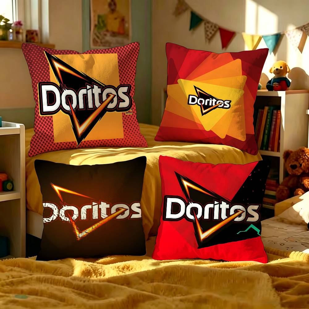 D-Doritos LOGO Pillow Cover So - огляд і ціна Home Textiles Logo