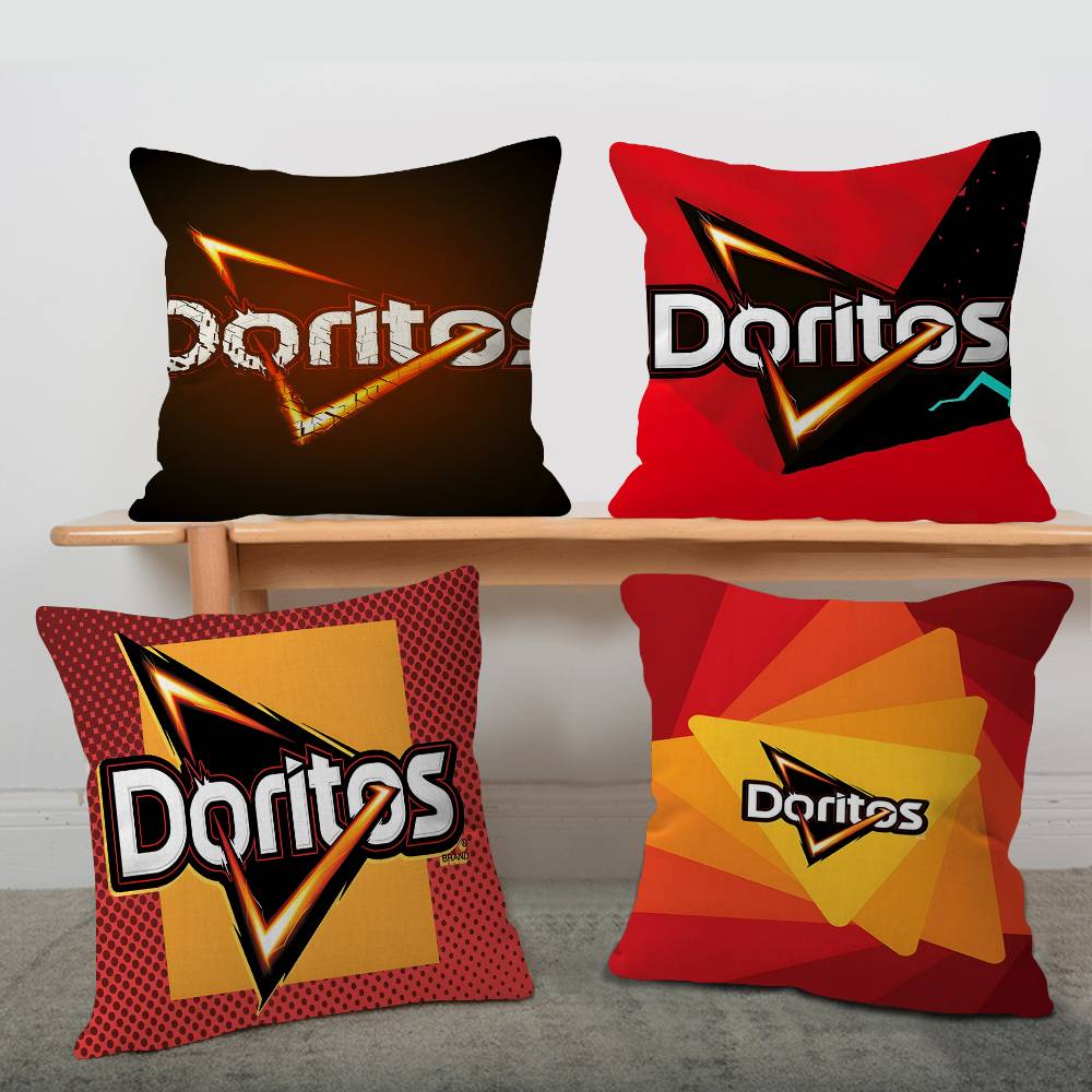 D-Doritos LOGO Pillow Cover So - огляд і ціна Home Textiles Logo