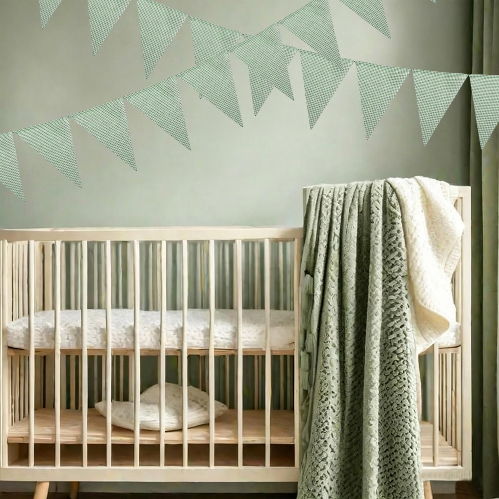 Sage Green White Fine Plaid Fa - огляд і ціна Home Textiles Plaid