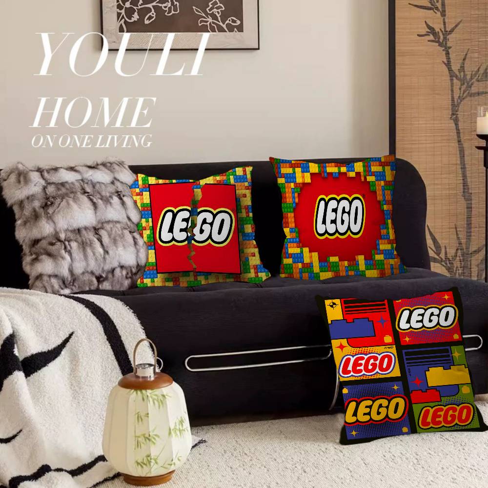 Classic L-LEGOS logo Cushion C - огляд і ціна Home Textiles Logo