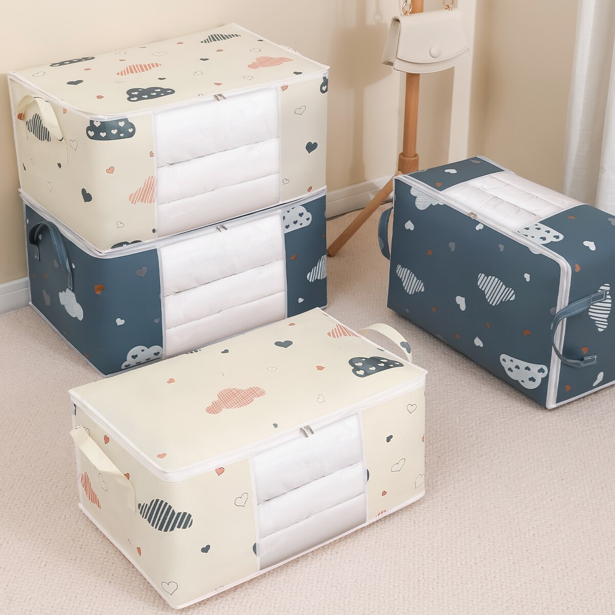 Large Capacity Clothes Storage - огляд і ціна Home Textiles Blanket