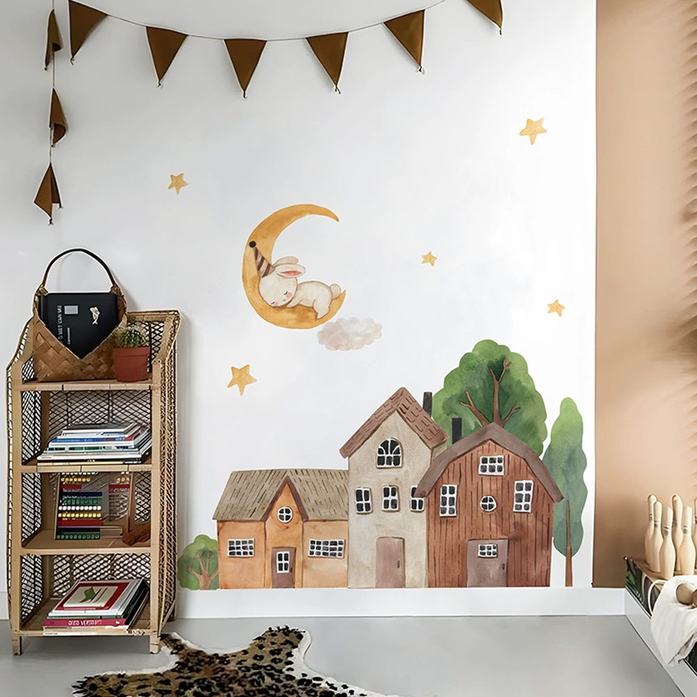 Fabric Cartoon Forest Vintage  - огляд і ціна Home Textile