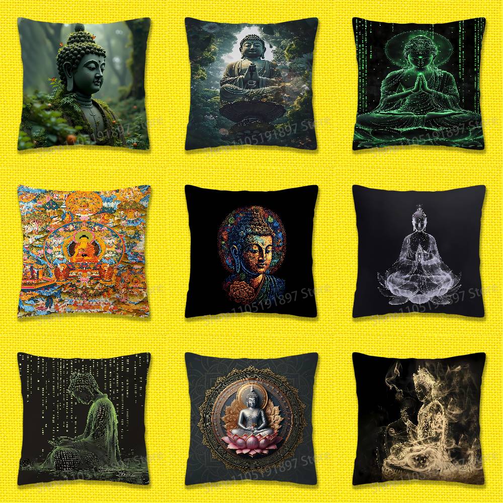 India Buddha Buddhism Throw Pi - огляд і ціна Home Textiles India