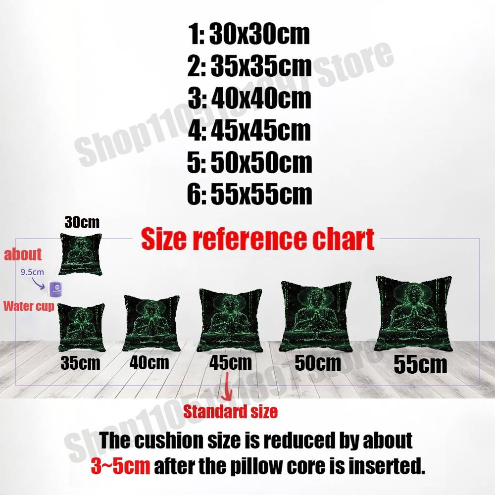 India Buddha Buddhism Throw Pi - огляд і ціна Home Textiles India